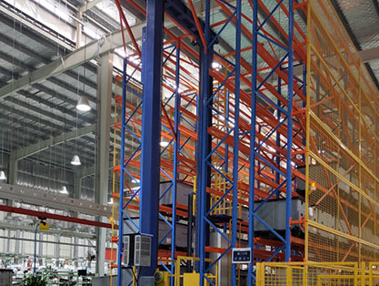 Information about secure storage and stacking in warehouses